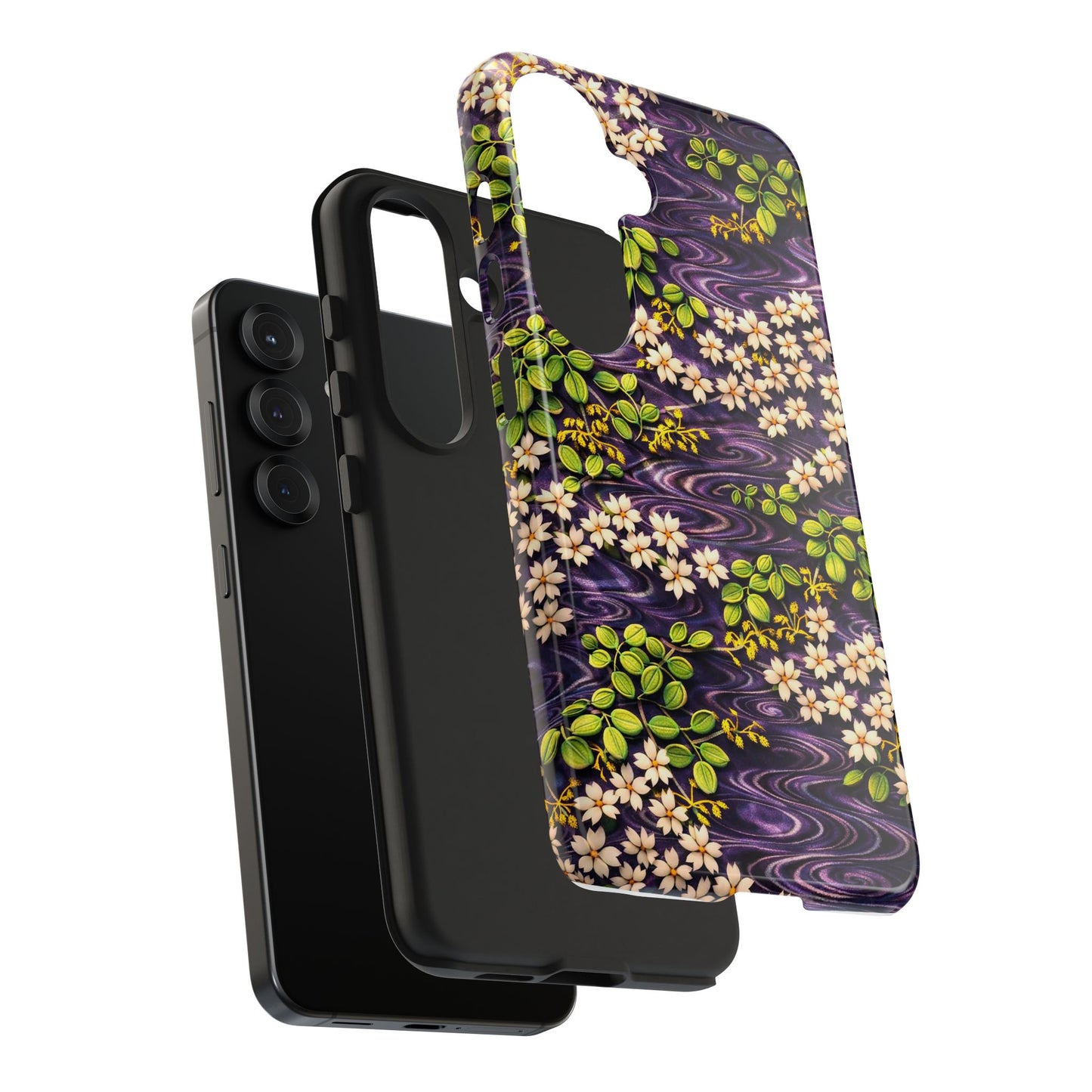 Sakura River Phone Case – Japanese Chiyogami Inspired Design