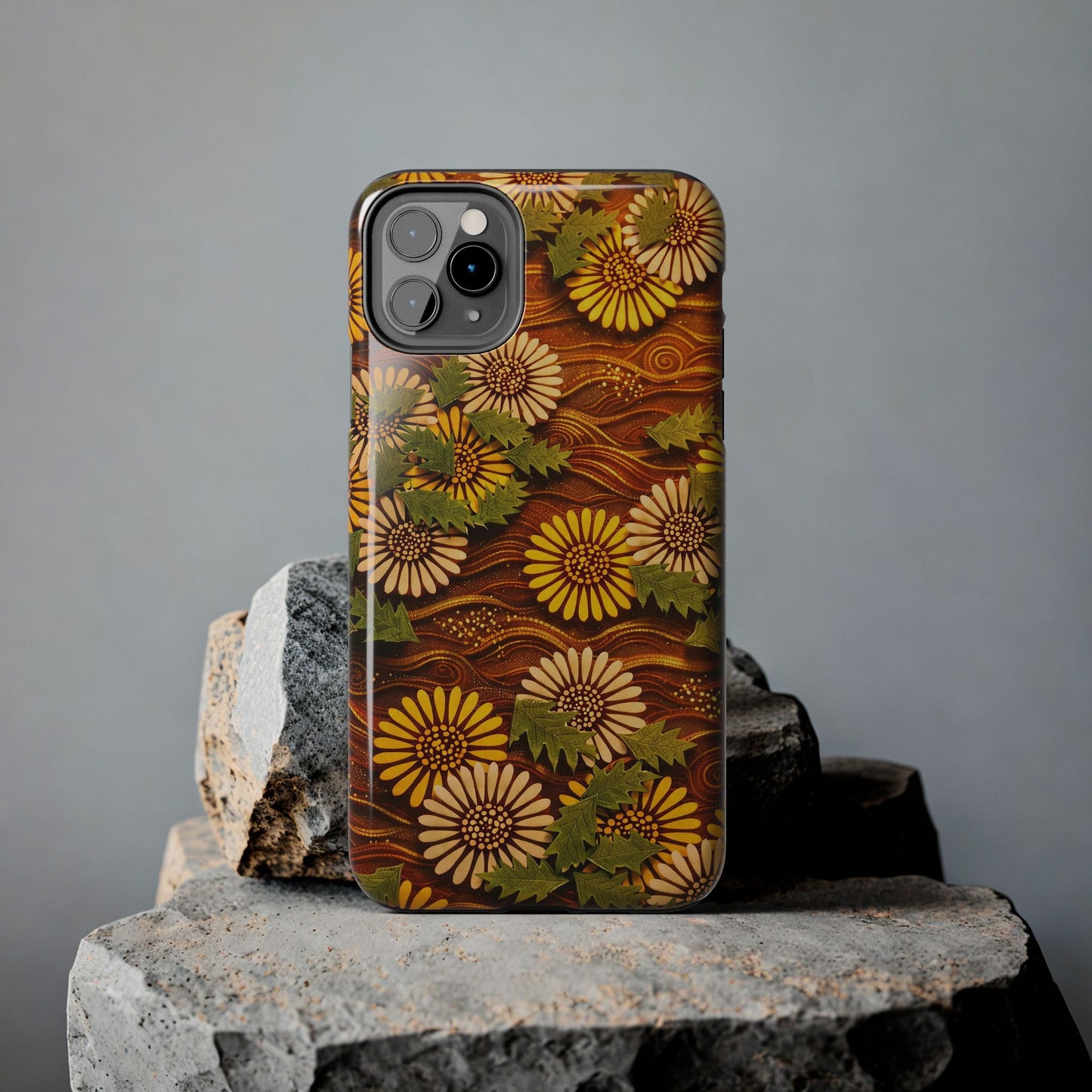 Japanese Dandelion Sunset Glow Tough Phone Case | Kamisaka Sekka 1901 | Meiji Era Art
