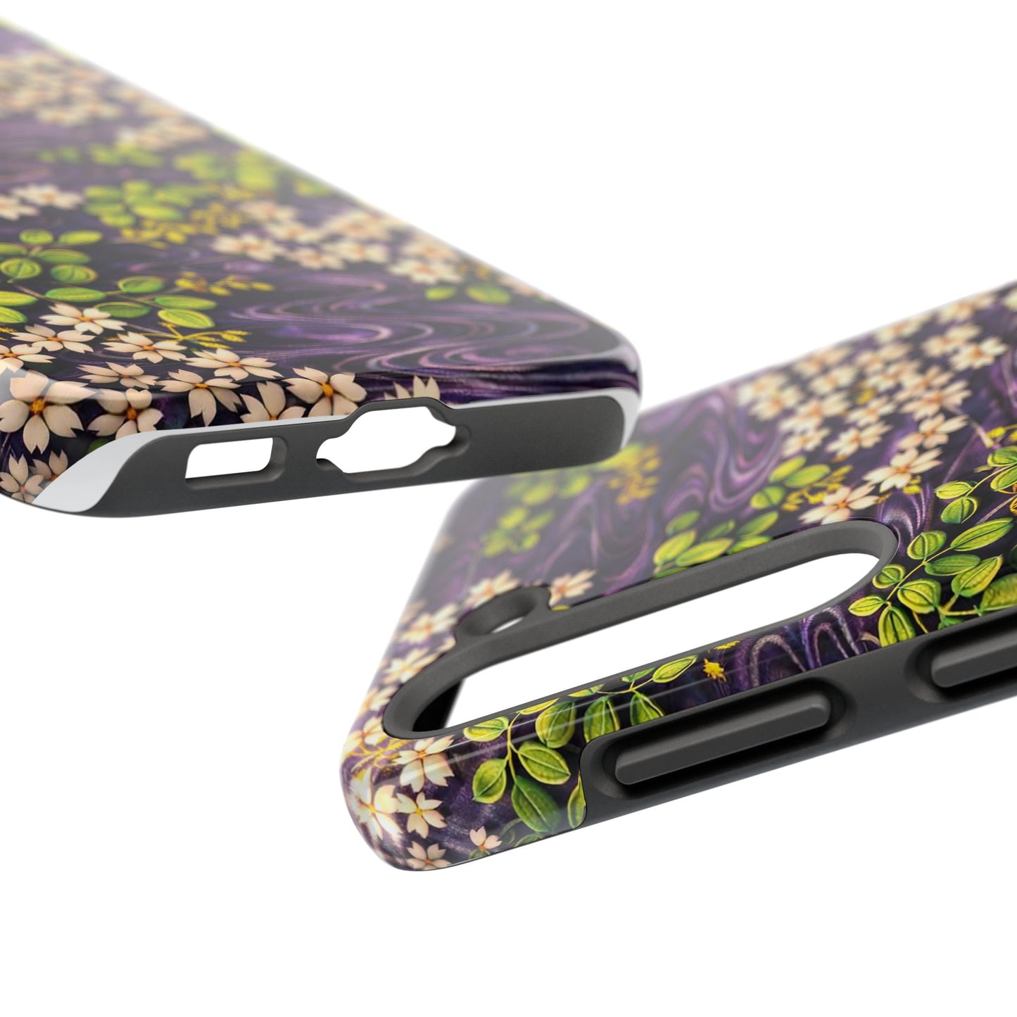 Sakura River Phone Case – Japanese Chiyogami Inspired Design