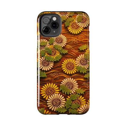 Japanese Dandelion Sunset Glow Tough Phone Case | Kamisaka Sekka 1901 | Meiji Era Art