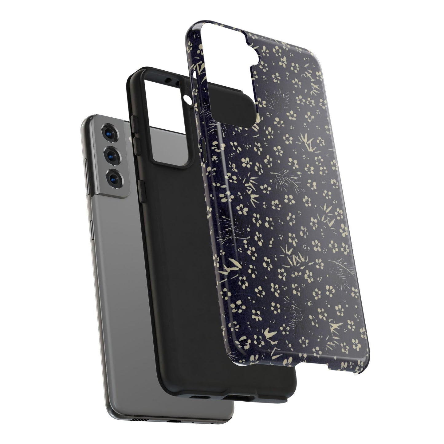 Taisho Era Shochikubai Phone Case | 1926 Pine, Bamboo & Plum | Japanese Chiyogami Art