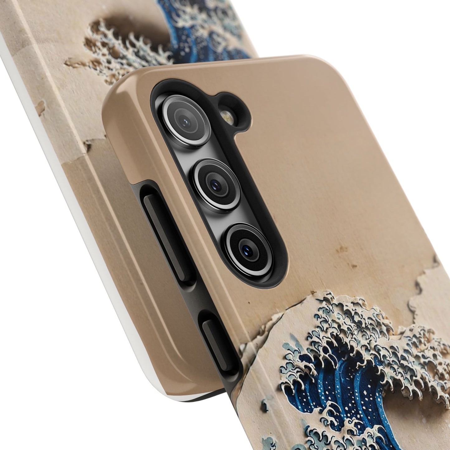 Japanese Great Wave Phone Case | Hokusai Katsushika 3D Art | Edo Era Masterpiece | Fuji Mountain