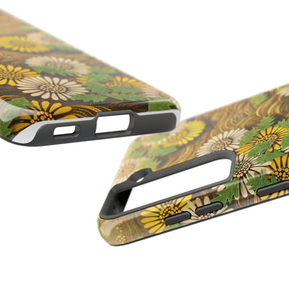 Japanese Dandelion Morning Glow Tough Phone Case | Kamisaka Sekka 1901 | Meiji Era Art
