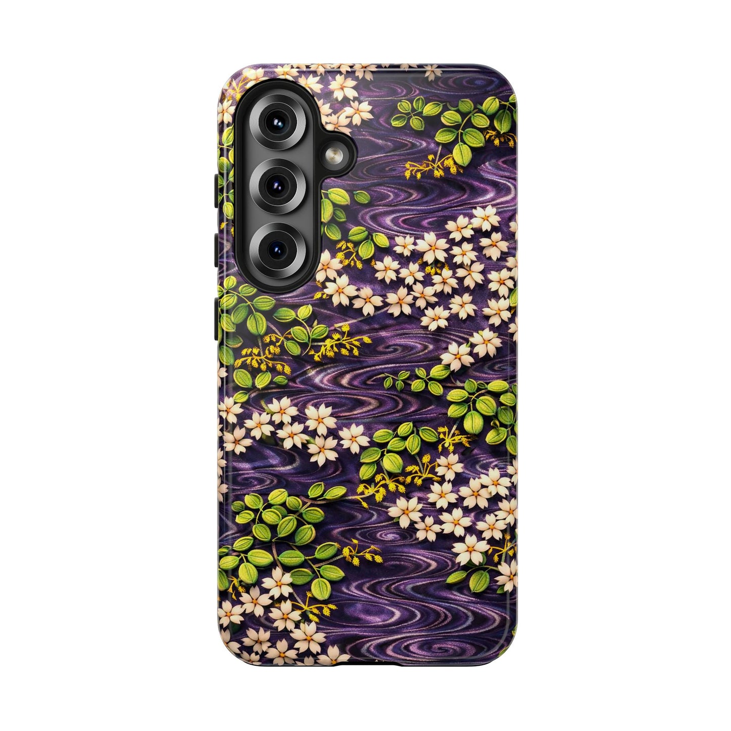 Sakura River Phone Case – Japanese Chiyogami Inspired Design