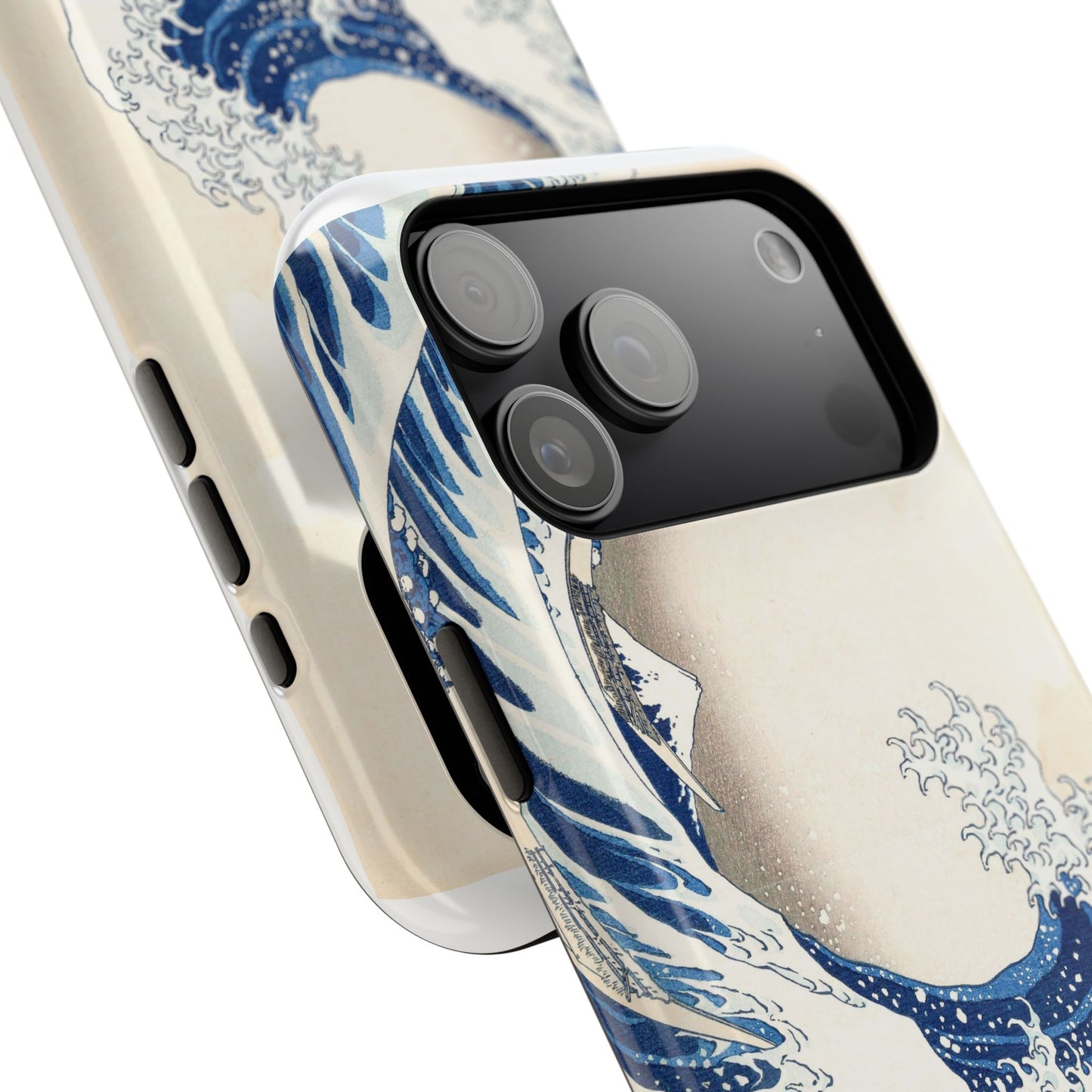 Hokusai "The Great Wave" Shockproof Phone Case | Edo Era Japanese Ukiyo-e Art | Dual Layer Protection
