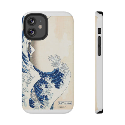 Hokusai "The Great Wave" Shockproof Phone Case | Edo Era Japanese Ukiyo-e Art | Dual Layer Protection