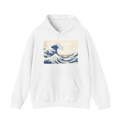 Great Wave off Kanagawa Hoodie - Hokusai Japanese Ukiyo-e Unisex Sweatshirt