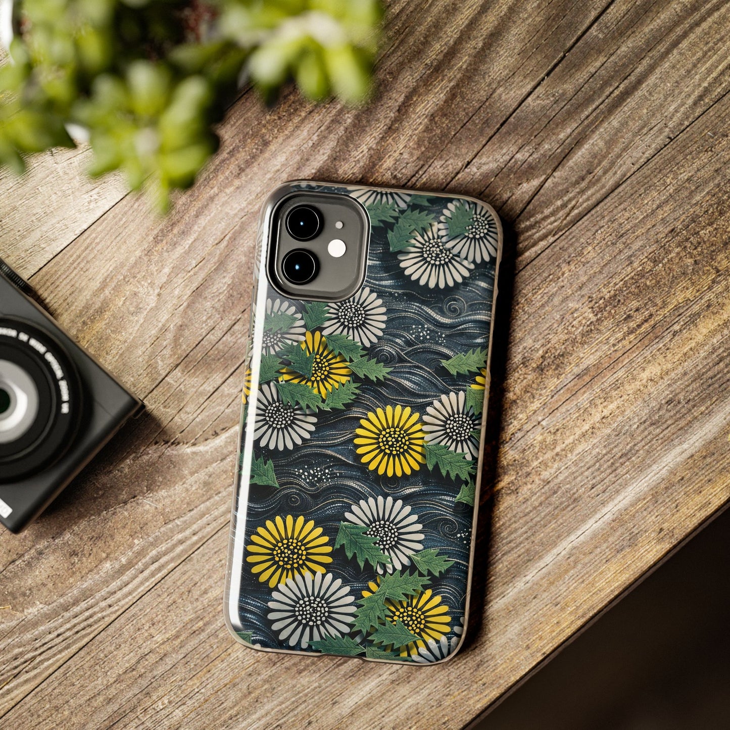 Japanese Dandelion Moonlight Tough Phone Case | Kamisaka Sekka 1901 | Meiji Era Art