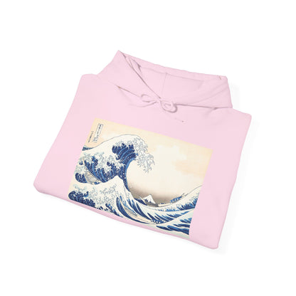 Great Wave off Kanagawa Hoodie - Hokusai Japanese Ukiyo-e Unisex Sweatshirt