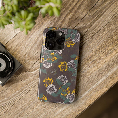 Japanese Dandelion Phone Case | Kamisaka Sekka Zuanbyakushu 1901 | Meiji Era Floral Art