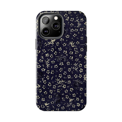 Taisho Era Shochikubai Phone Case | 1926 Pine, Bamboo & Plum | Japanese Chiyogami Art