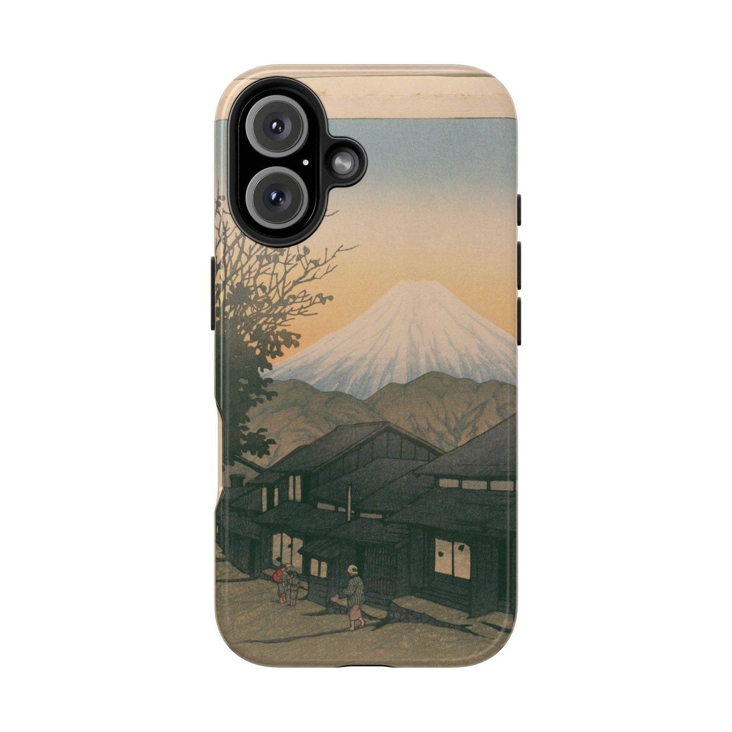 Kawase Hasui "Yuicho Village & Mount Fuji" Phone Case | 1935 Japanese Woodblock Art | Shin-Hanga