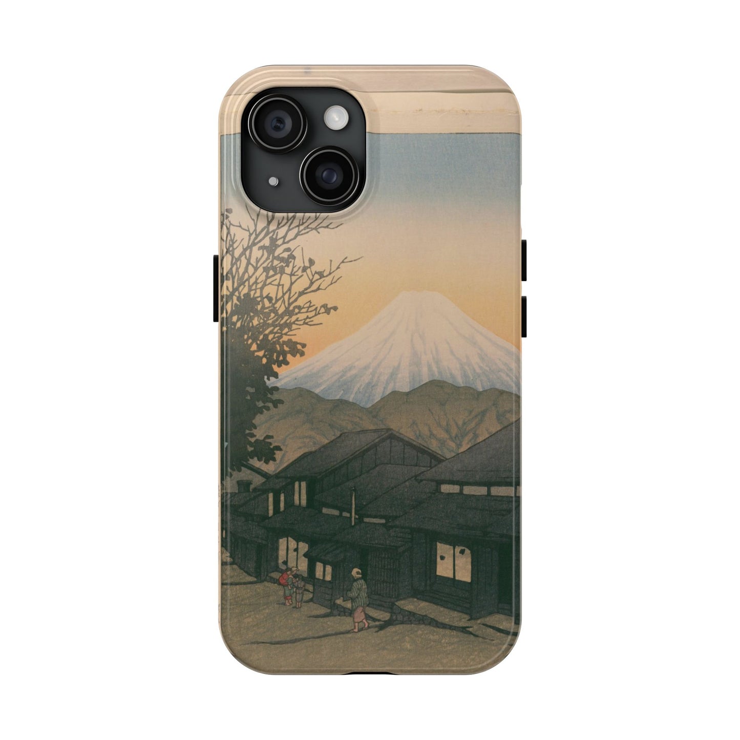 Kawase Hasui "Yuicho Village & Mount Fuji" Phone Case | 1935 Japanese Woodblock Art | Shin-Hanga