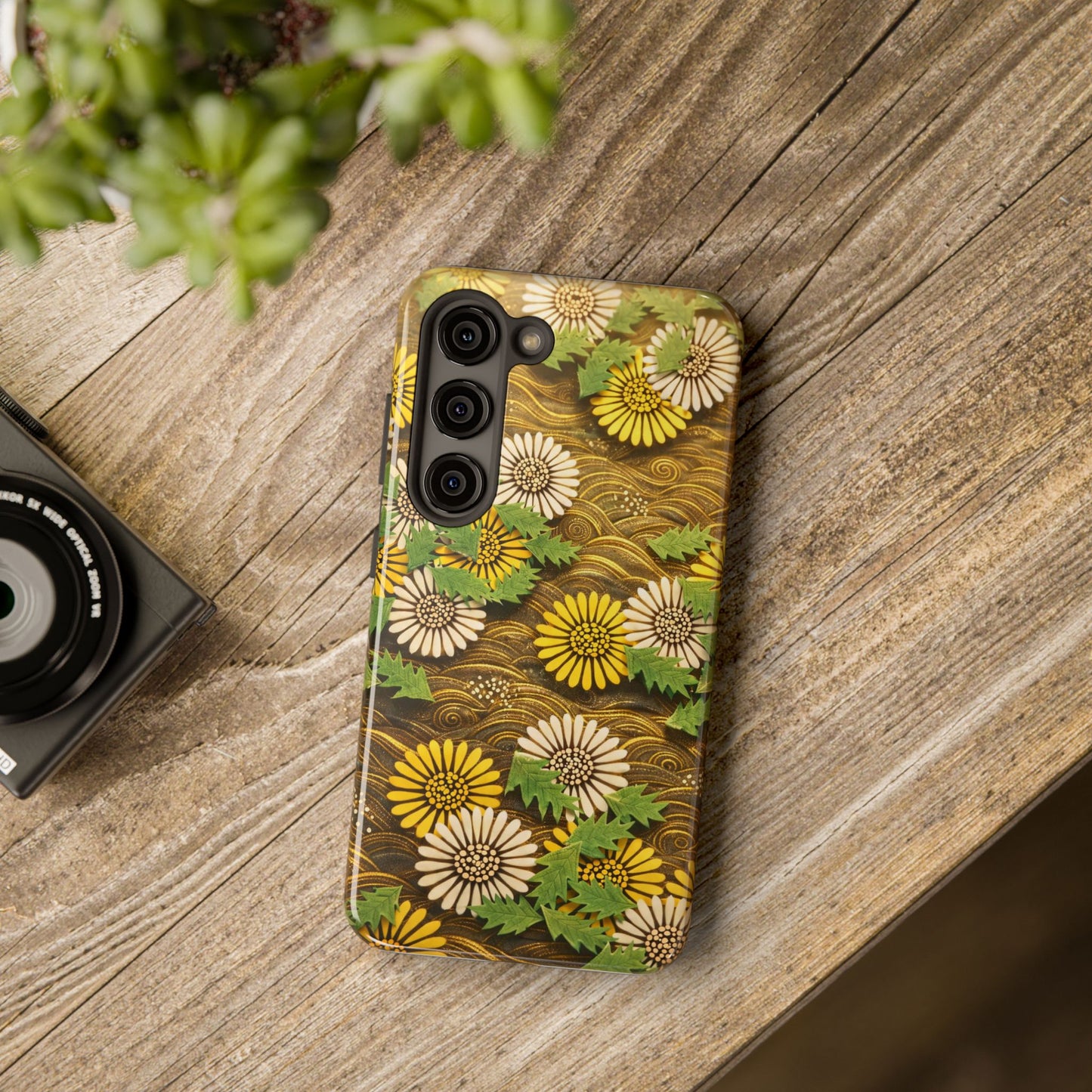 Japanese Dandelion Morning Glow Tough Phone Case | Kamisaka Sekka 1901 | Meiji Era Art