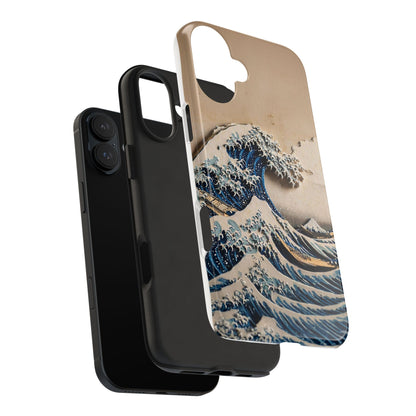 Japanese Great Wave Phone Case | Hokusai Katsushika 3D Art | Edo Era Masterpiece | Fuji Mountain