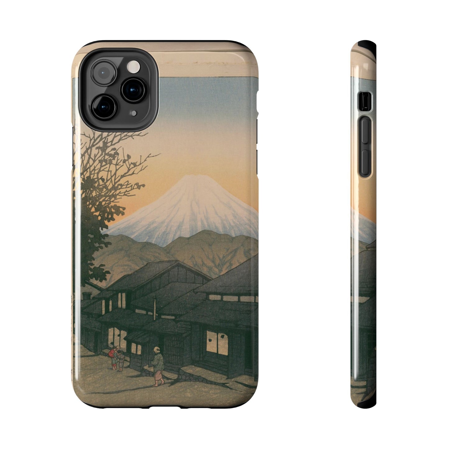 Kawase Hasui "Yuicho Village & Mount Fuji" Phone Case | 1935 Japanese Woodblock Art | Shin-Hanga