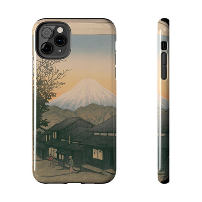 Kawase Hasui "Yuicho Village & Mount Fuji" Phone Case | 1935 Japanese Woodblock Art | Shin-Hanga