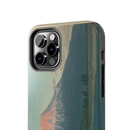 Red Fuji Japanese Ukiyo-e Phone Case - Hokusai Mount Fuji Art Cover
