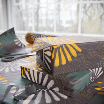 Meiji Kasakasa Stories | Japanese Dandelion Wrapping Paper | Kamisaka Sekka Zuanbyakushu 1901