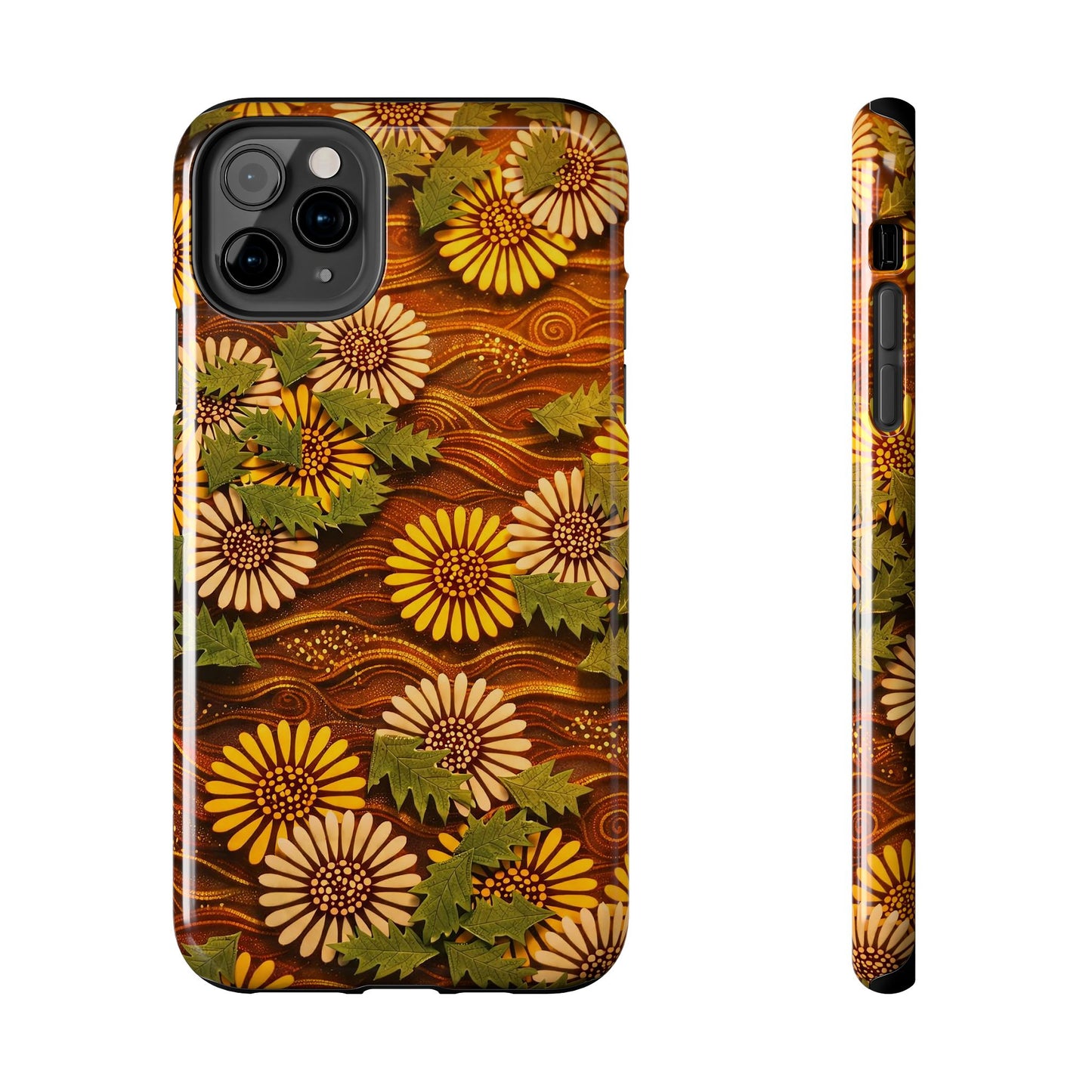 Japanese Dandelion Sunset Glow Tough Phone Case | Kamisaka Sekka 1901 | Meiji Era Art