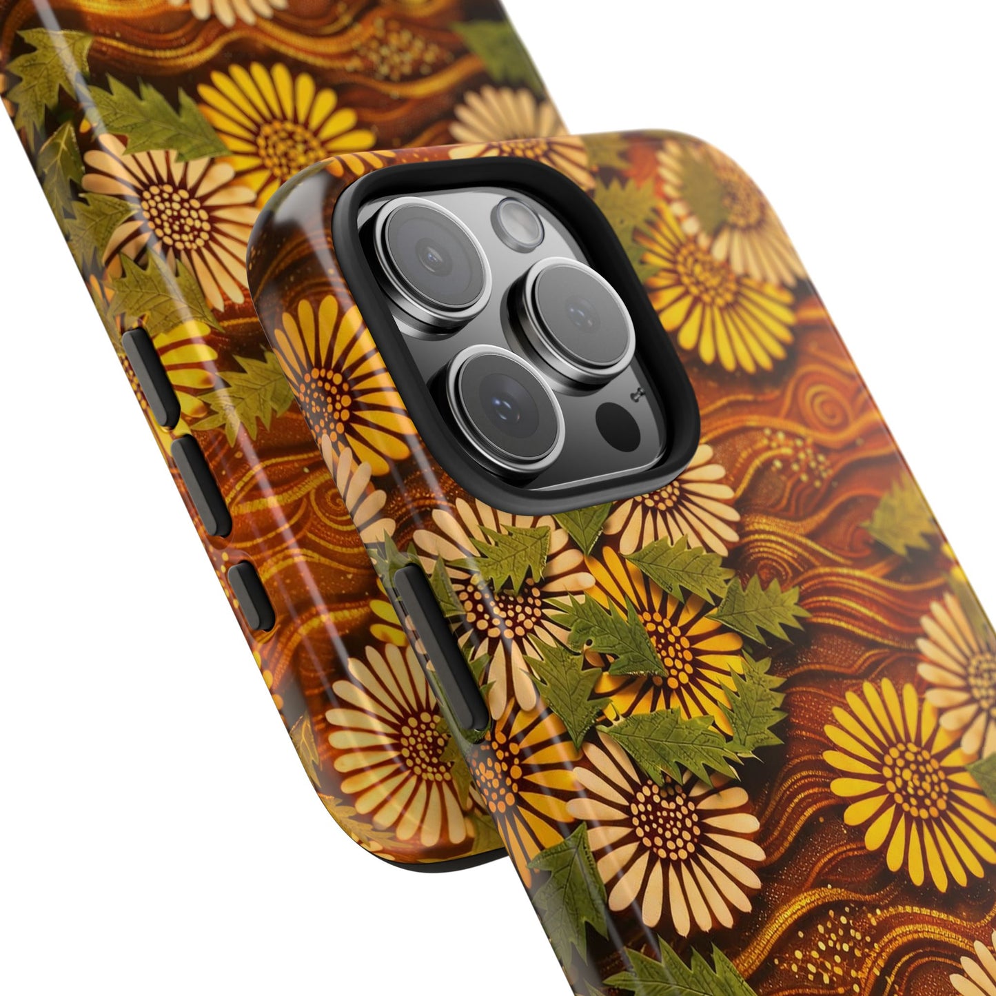Japanese Dandelion Sunset Glow Tough Phone Case | Kamisaka Sekka 1901 | Meiji Era Art