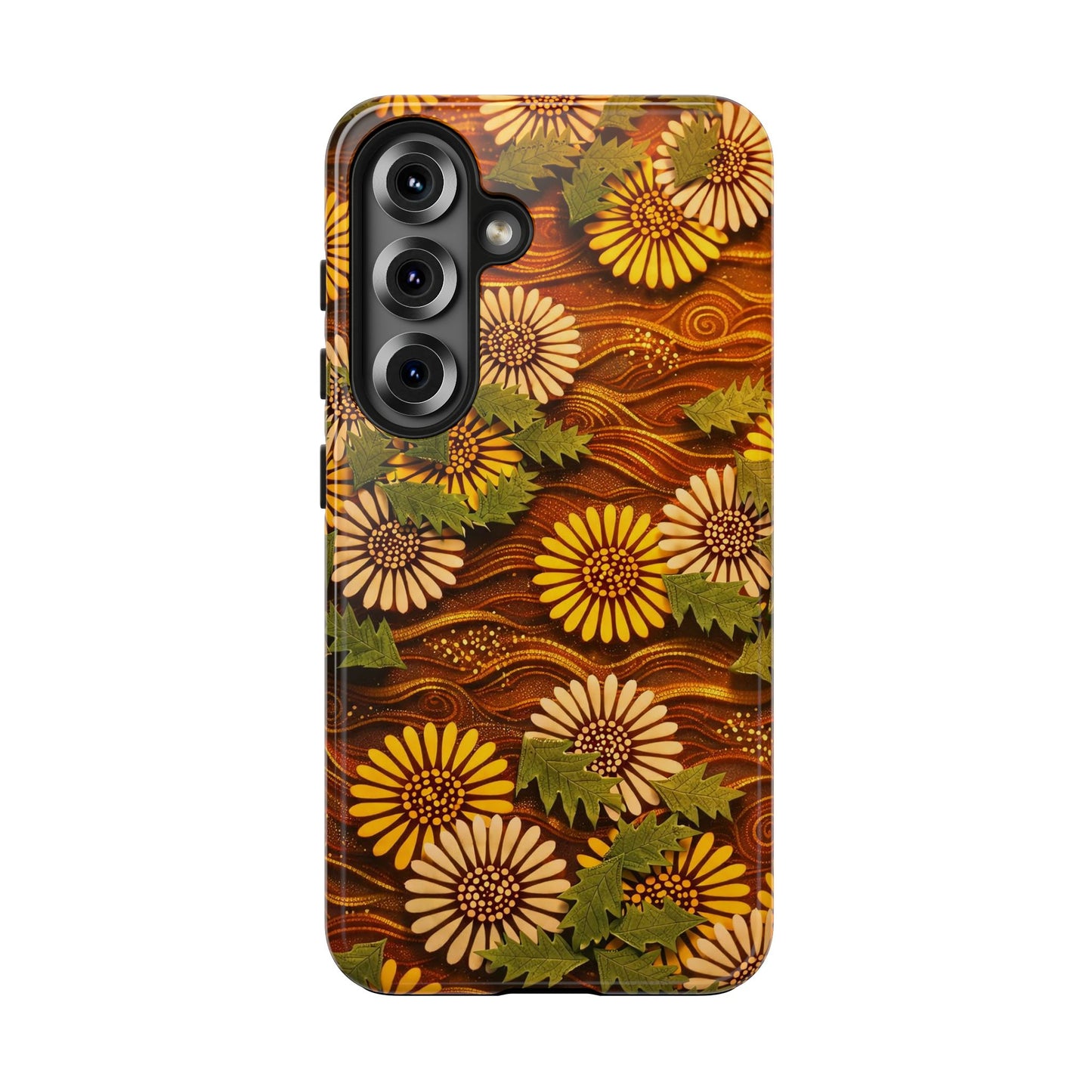 Japanese Dandelion Sunset Glow Tough Phone Case | Kamisaka Sekka 1901 | Meiji Era Art