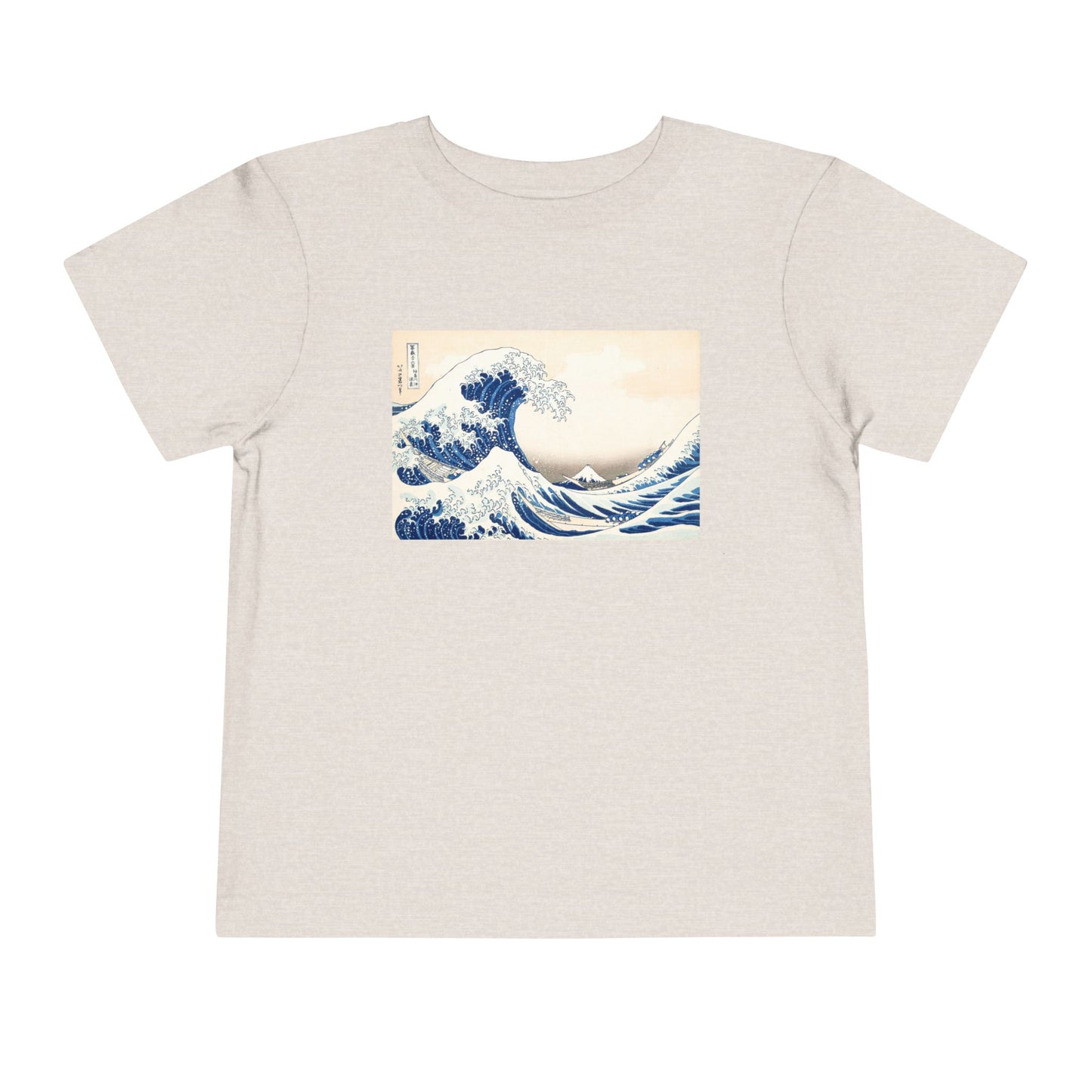 Great Wave off Kanagawa Toddler T-Shirt - Hokusai Japanese Art Kids Tee