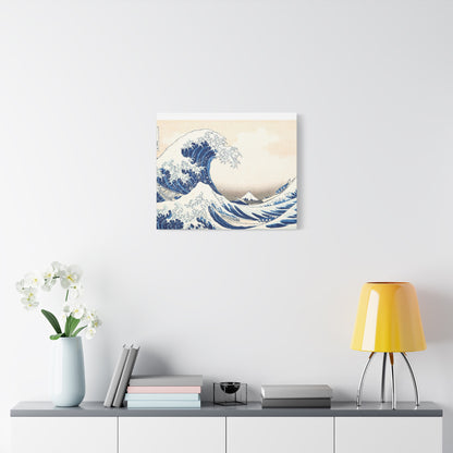 Great Wave off Kanagawa Canvas Print - Hokusai Japanese Ukiyo-e Wall Art