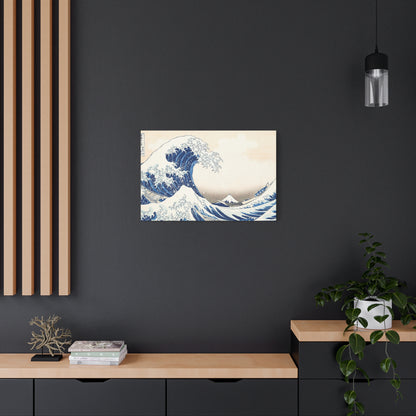 Great Wave off Kanagawa Canvas Print - Hokusai Japanese Ukiyo-e Wall Art