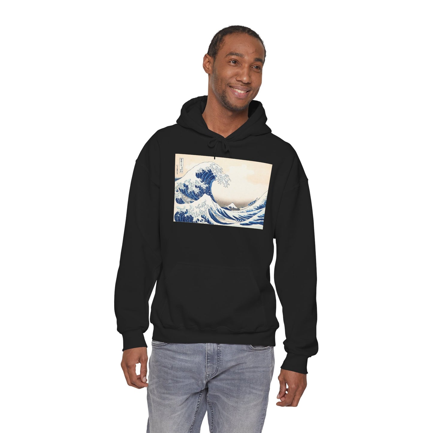 Great Wave off Kanagawa Hoodie - Hokusai Japanese Ukiyo-e Unisex Sweatshirt