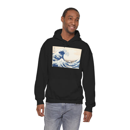 Great Wave off Kanagawa Hoodie - Hokusai Japanese Ukiyo-e Unisex Sweatshirt