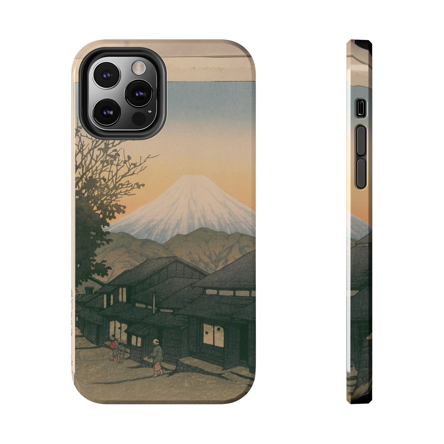 Kawase Hasui "Yuicho Village & Mount Fuji" Phone Case | 1935 Japanese Woodblock Art | Shin-Hanga