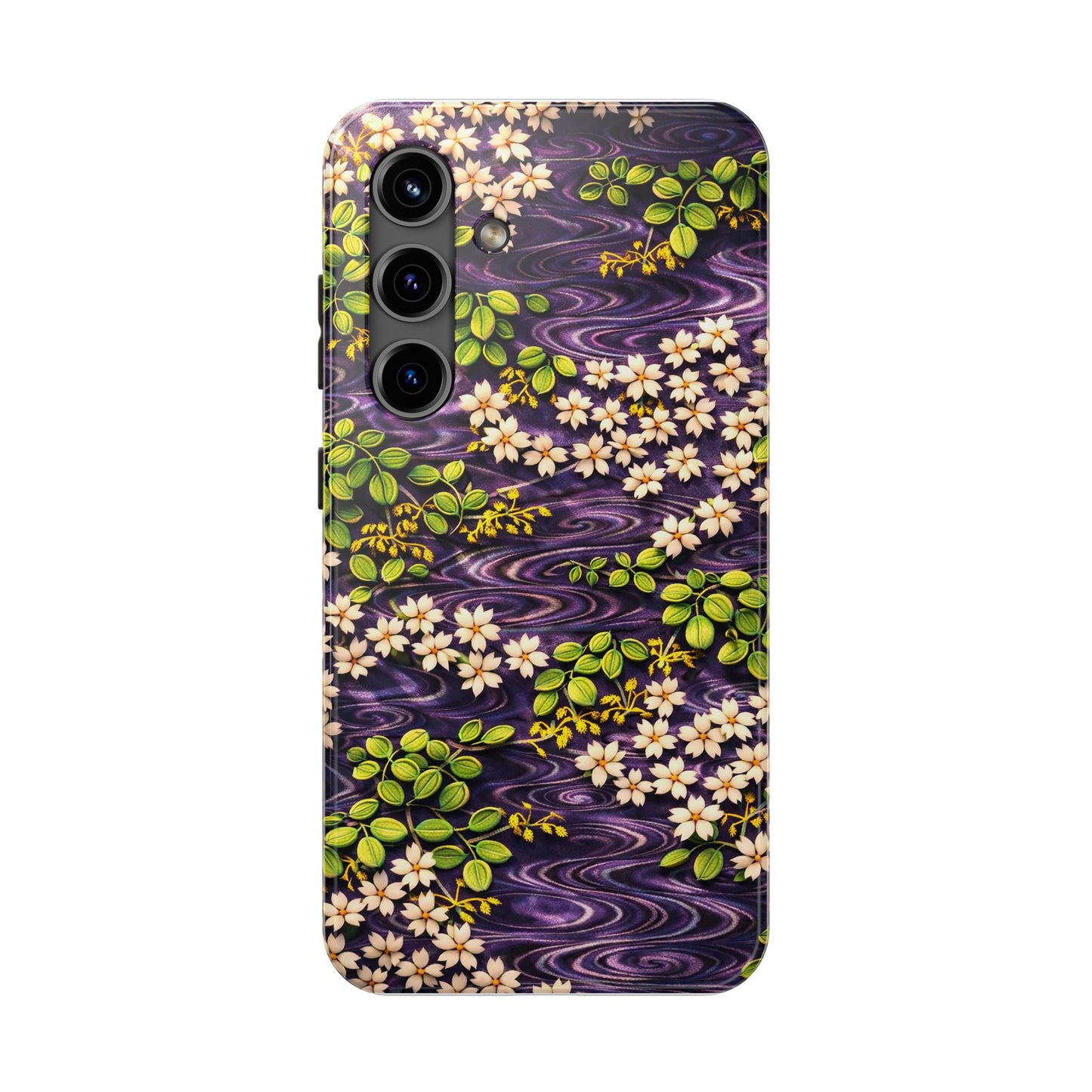 Sakura River Phone Case – Japanese Chiyogami Inspired Design