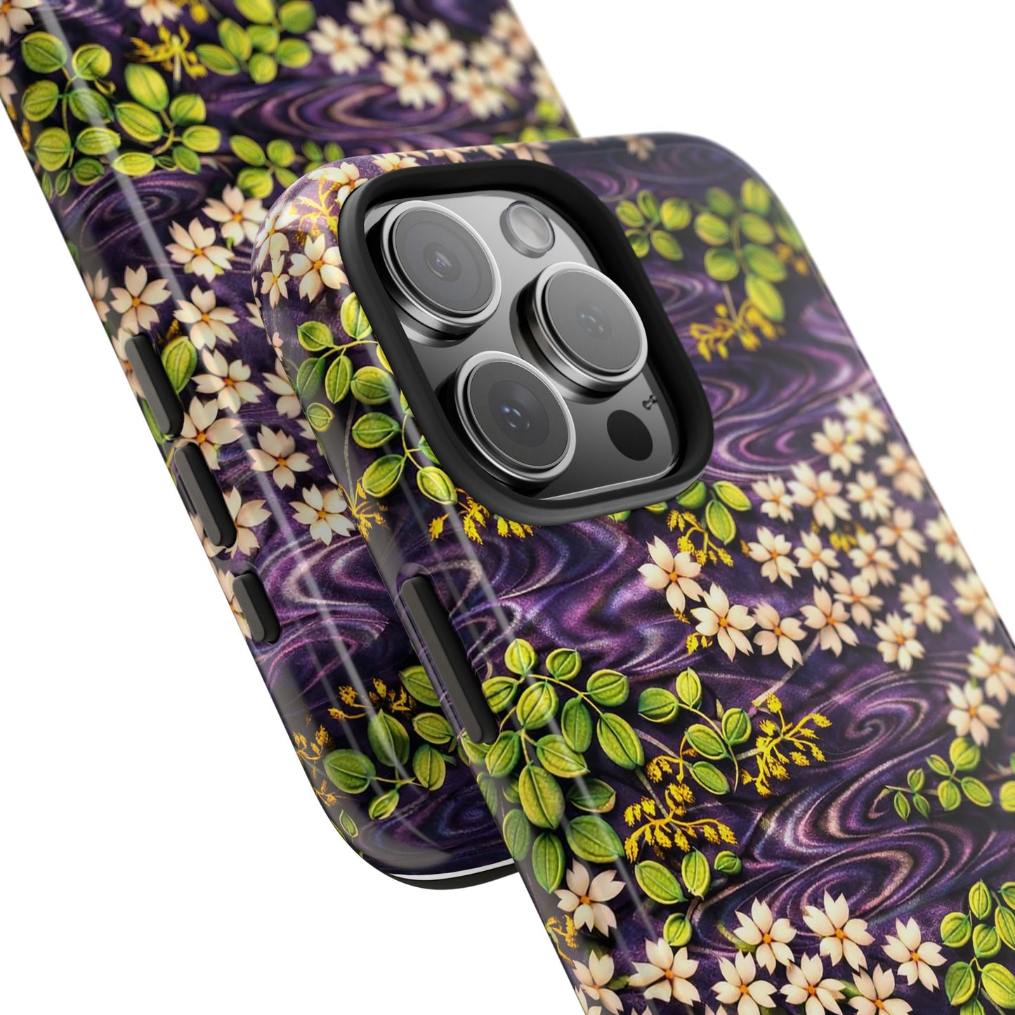 Sakura River Phone Case – Japanese Chiyogami Inspired Design
