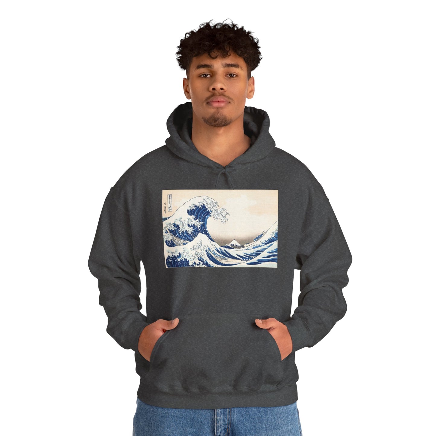 Great Wave off Kanagawa Hoodie - Hokusai Japanese Ukiyo-e Unisex Sweatshirt
