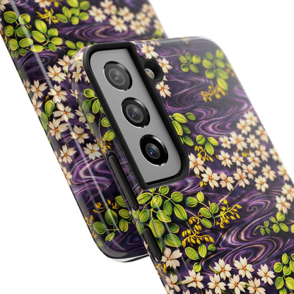 Sakura River Phone Case – Japanese Chiyogami Inspired Design