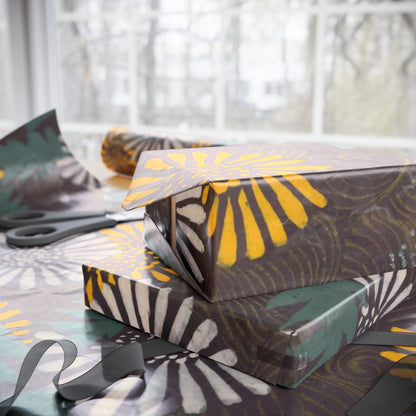 Meiji Kasakasa Stories | Japanese Dandelion Wrapping Paper | Kamisaka Sekka Zuanbyakushu 1901