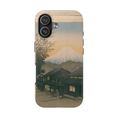 Kawase Hasui "Yuicho Village & Mount Fuji" Phone Case | 1935 Japanese Woodblock Art | Shin-Hanga