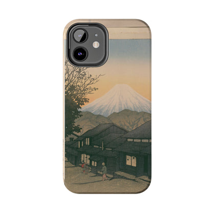Kawase Hasui "Yuicho Village & Mount Fuji" Phone Case | 1935 Japanese Woodblock Art | Shin-Hanga