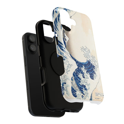 Hokusai "The Great Wave" Shockproof Phone Case | Edo Era Japanese Ukiyo-e Art | Dual Layer Protection