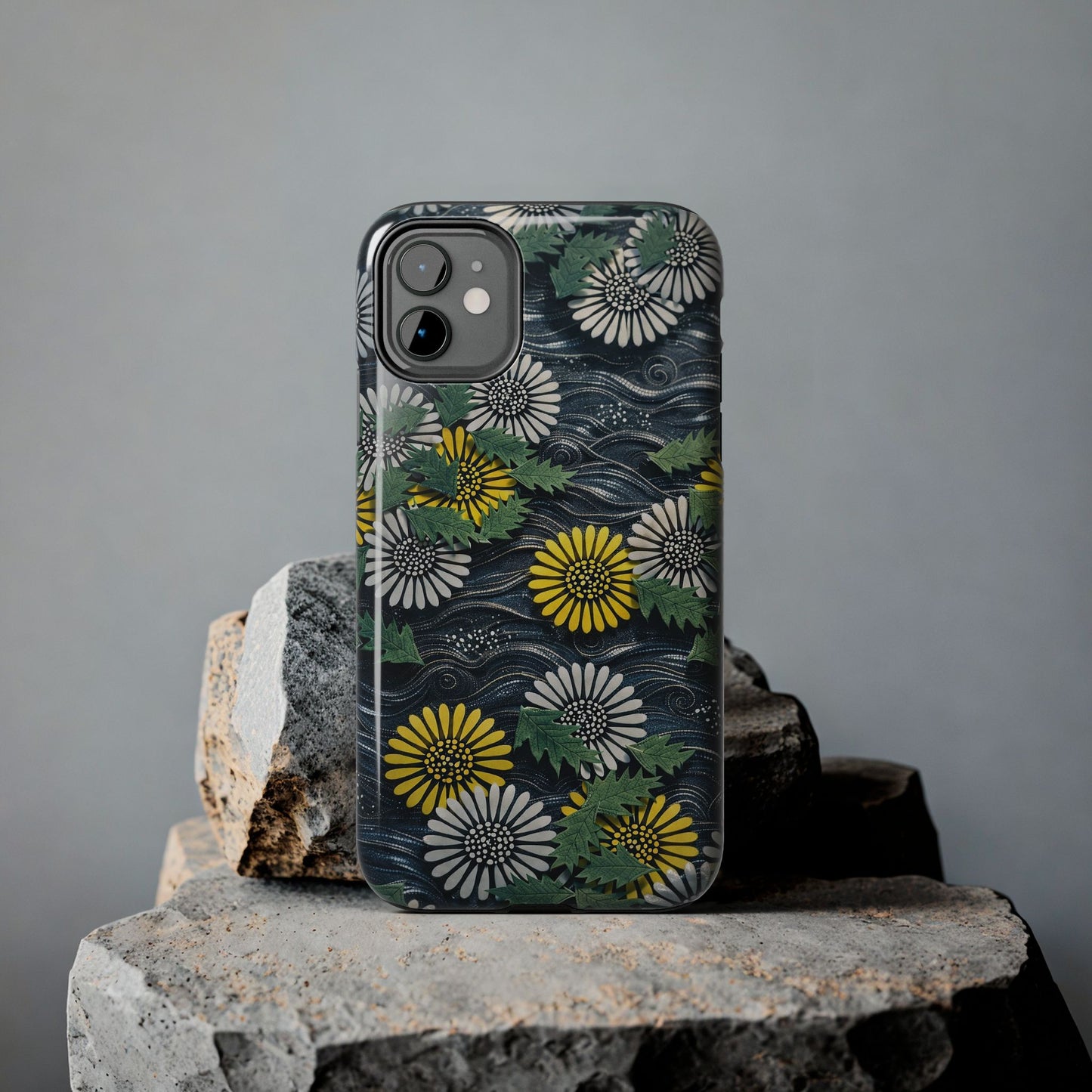Japanese Dandelion Moonlight Tough Phone Case | Kamisaka Sekka 1901 | Meiji Era Art