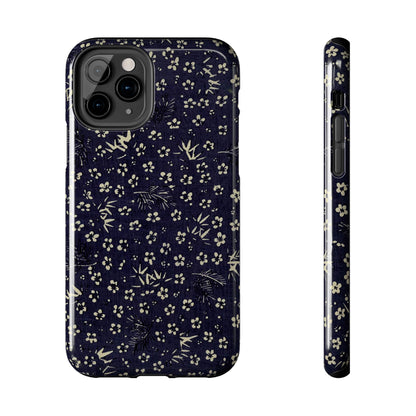 Taisho Era Shochikubai Phone Case | 1926 Pine, Bamboo & Plum | Japanese Chiyogami Art