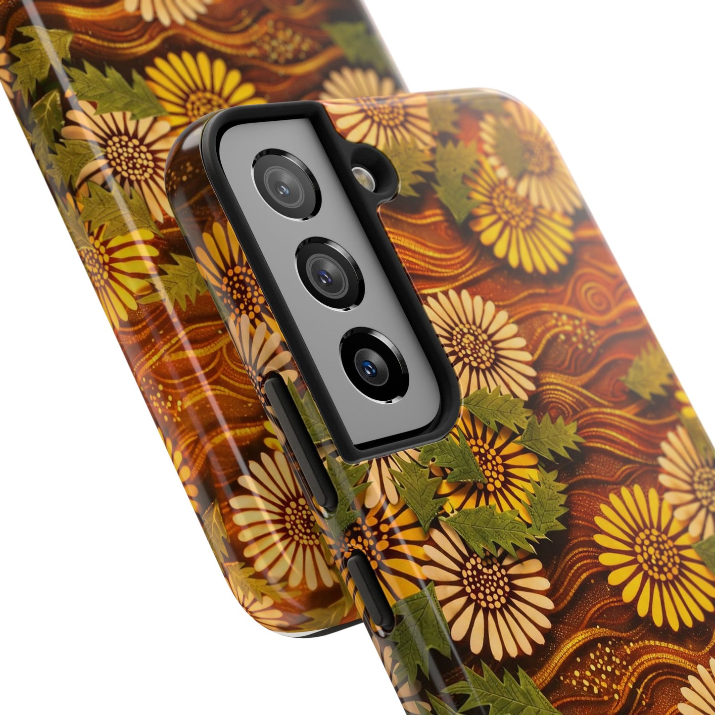Japanese Dandelion Sunset Glow Tough Phone Case | Kamisaka Sekka 1901 | Meiji Era Art