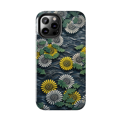 Japanese Dandelion Moonlight Tough Phone Case | Kamisaka Sekka 1901 | Meiji Era Art