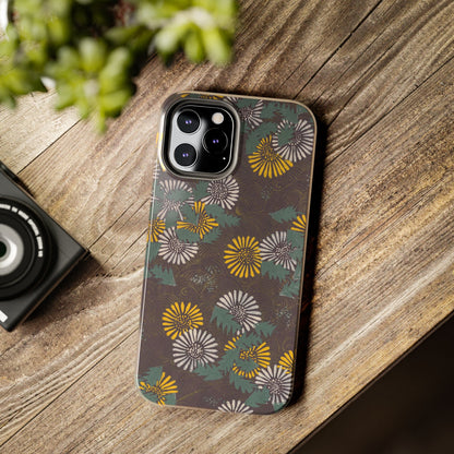 Japanese Dandelion Phone Case | Kamisaka Sekka Zuanbyakushu 1901 | Meiji Era Floral Art
