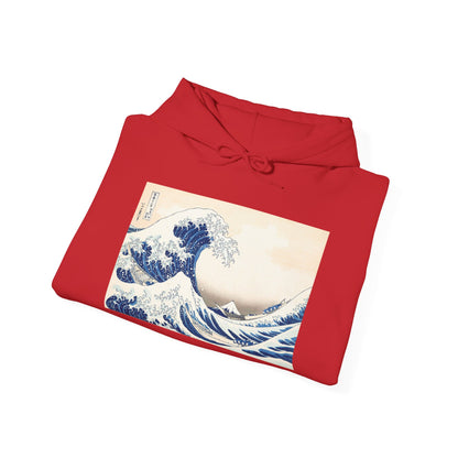 Great Wave off Kanagawa Hoodie - Hokusai Japanese Ukiyo-e Unisex Sweatshirt