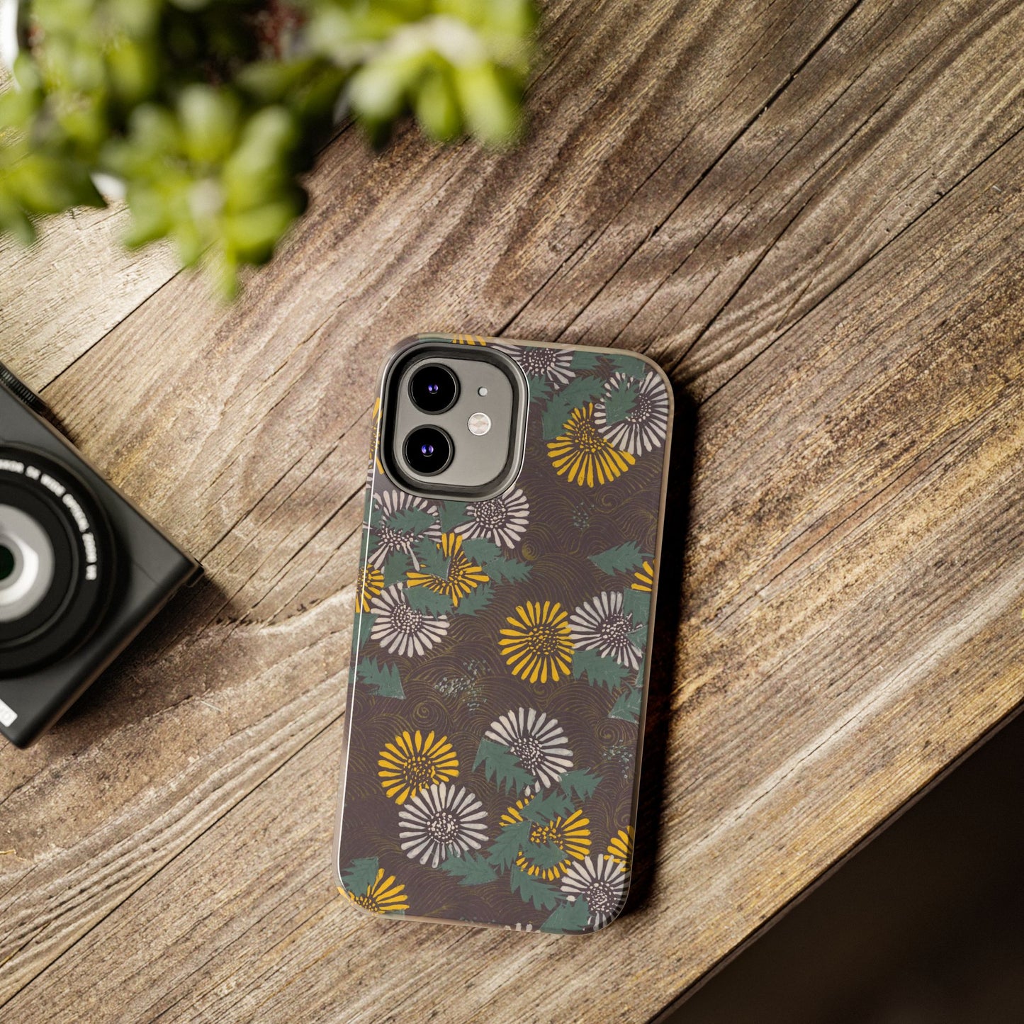 Japanese Dandelion Phone Case | Kamisaka Sekka Zuanbyakushu 1901 | Meiji Era Floral Art