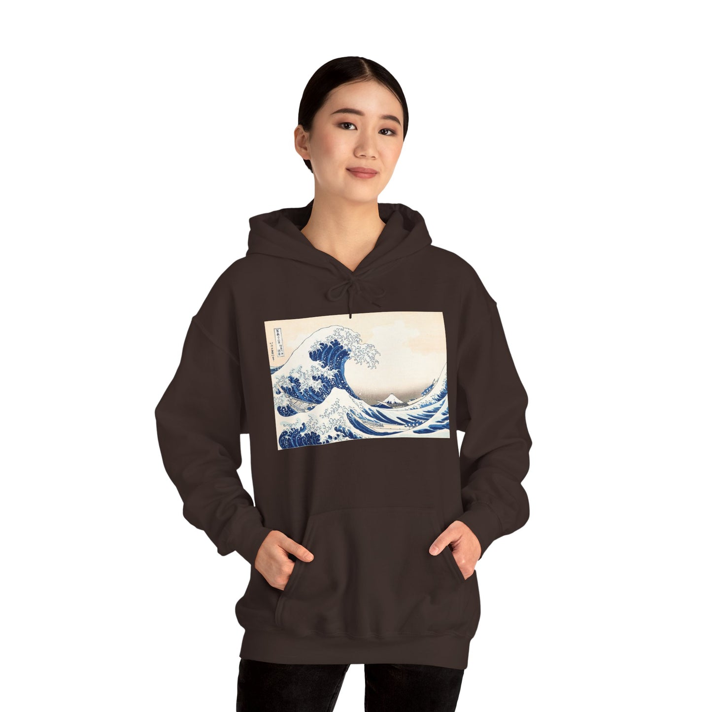 Great Wave off Kanagawa Hoodie - Hokusai Japanese Ukiyo-e Unisex Sweatshirt