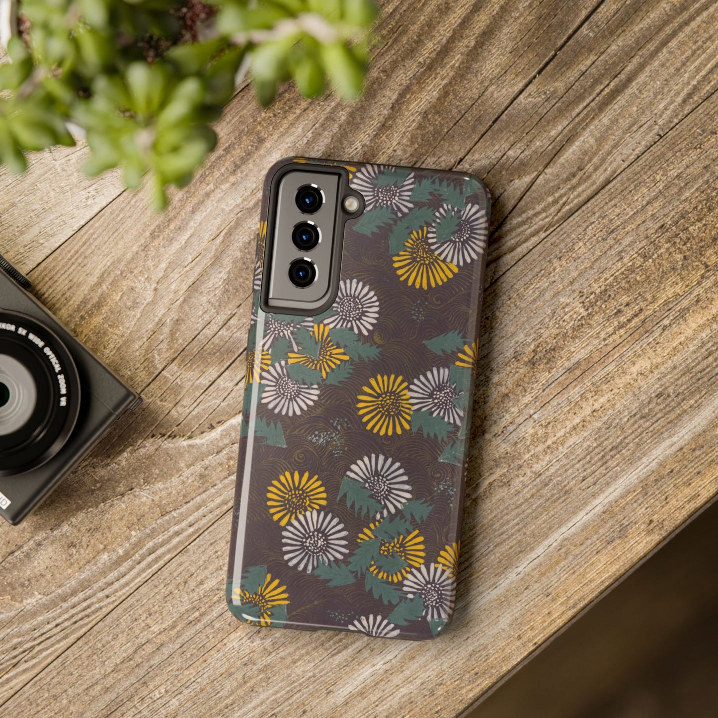Japanese Dandelion Phone Case | Kamisaka Sekka Zuanbyakushu 1901 | Meiji Era Floral Art