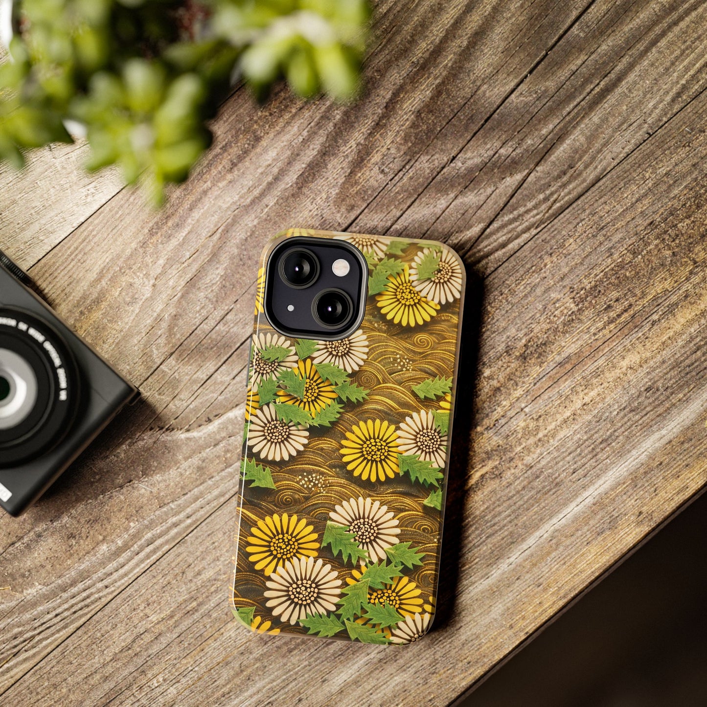 Japanese Dandelion Morning Glow Tough Phone Case | Kamisaka Sekka 1901 | Meiji Era Art